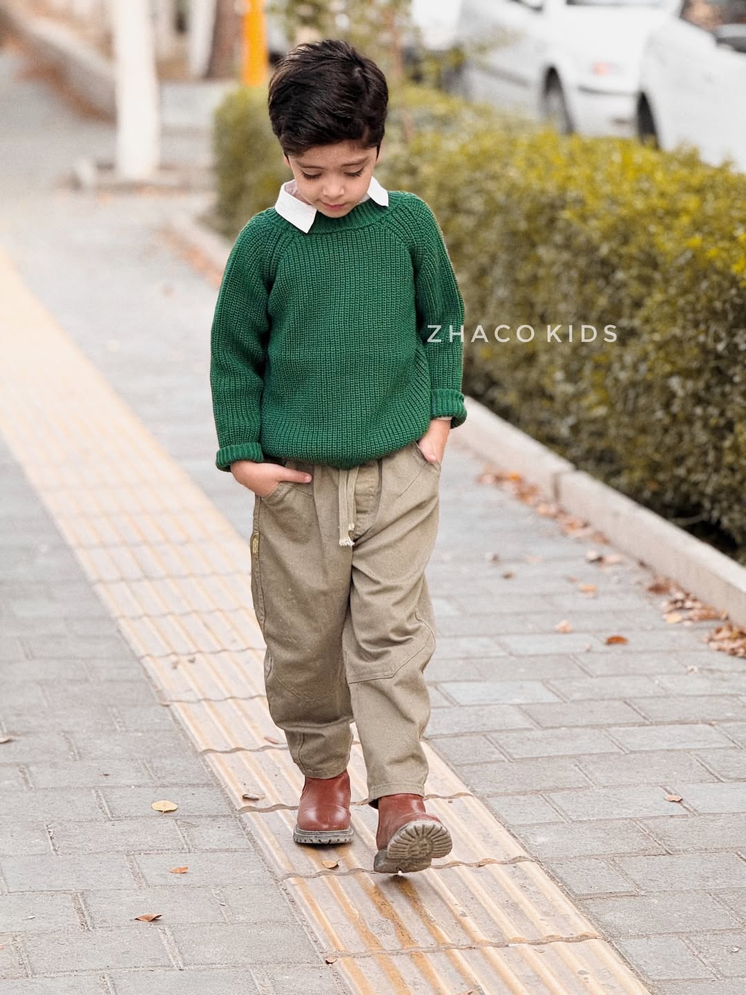 پلیور کشباف  رنگ سبز زمردی