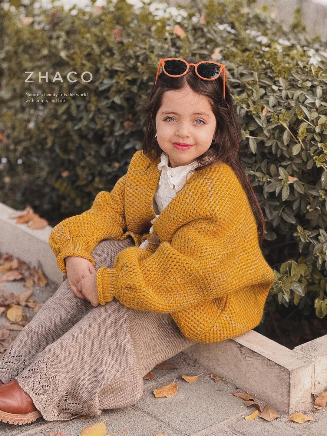 ژاکت جانا رنگ خردلی